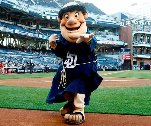 San Diego Padres mascot