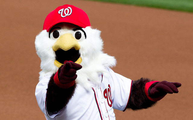 Washington Nationals mascot