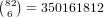 (82)
 6 = 350161812  